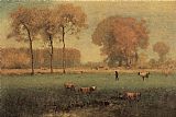 George Inness Famous Paintings - Summer Landscape